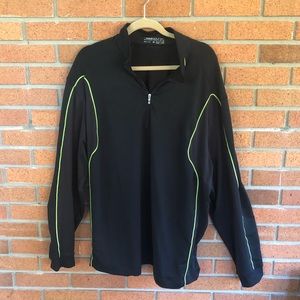 NIKE GOLD MENS XL HALF ZIP